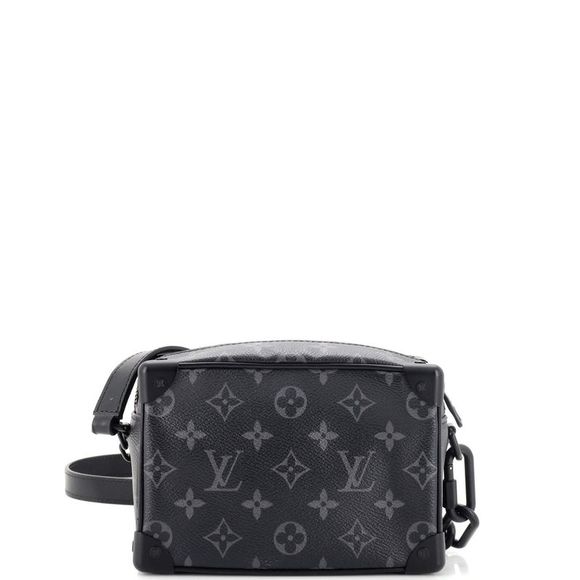 Louis Vuitton Soft Trunk Bag Monogram Eclipse Canvas Mini Black - Picture 3 of 7